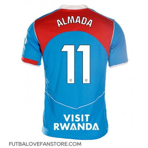 Atletico Madrid Thiago Almada #11 Tretí Ženy futbalový dres 2025-26 Krátky Rukáv Atletico Madrid Thiago Almada #11 Tretí Ženy futbalový dres 2025-26 Krátky Rukáv